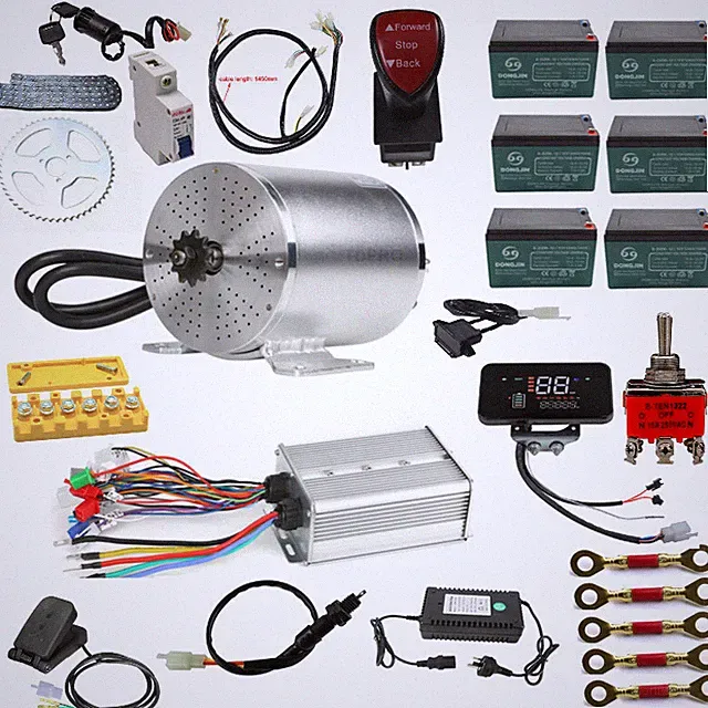 3000W 72V Brushless Electirc Motor Kit For Go Kart Motorized Trike ATV 4 Wheeler