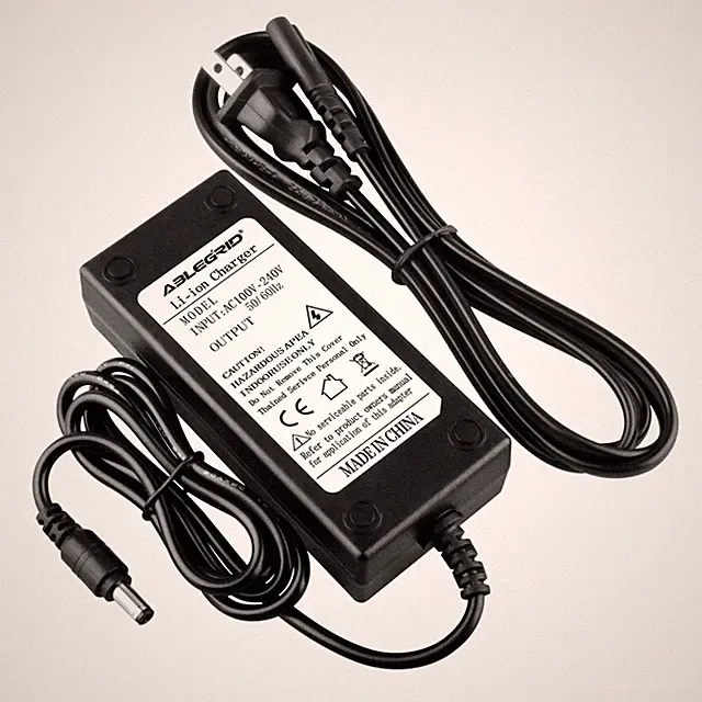 42V AC Adapter Charger For Ecotric Leopard Electric Mountain Bike 26-inch eBike