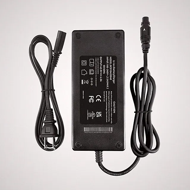 42V 4-Pin AC/DC Adapter Charger For Active E-Hybrid Hittroad Safari 36V eBike