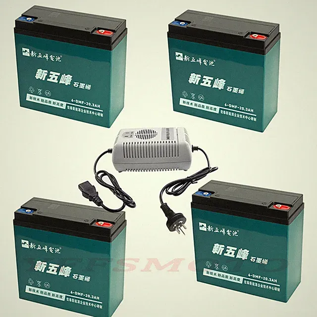 4pc 12V 20Ah 6-DMF-20 Battery 6-DZF-20 6-DZM-20 for Trike Go Kart Scooter BIKE