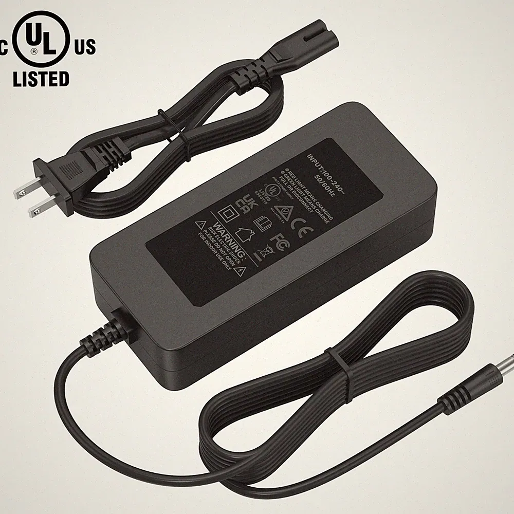 AC/DC Adapter Charger For CYCROWN EB5 Mini Electric Bike 16" Fat Tire 36V 10.4Ah