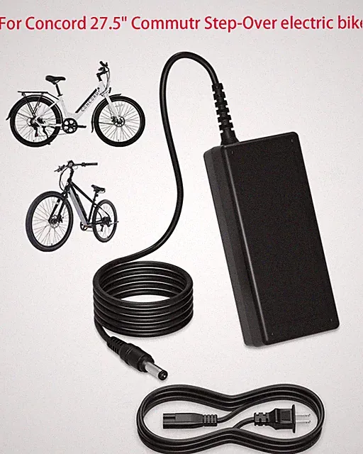 AC Charger for Concord 27.5" Commutr Step-Over electric bike power supply