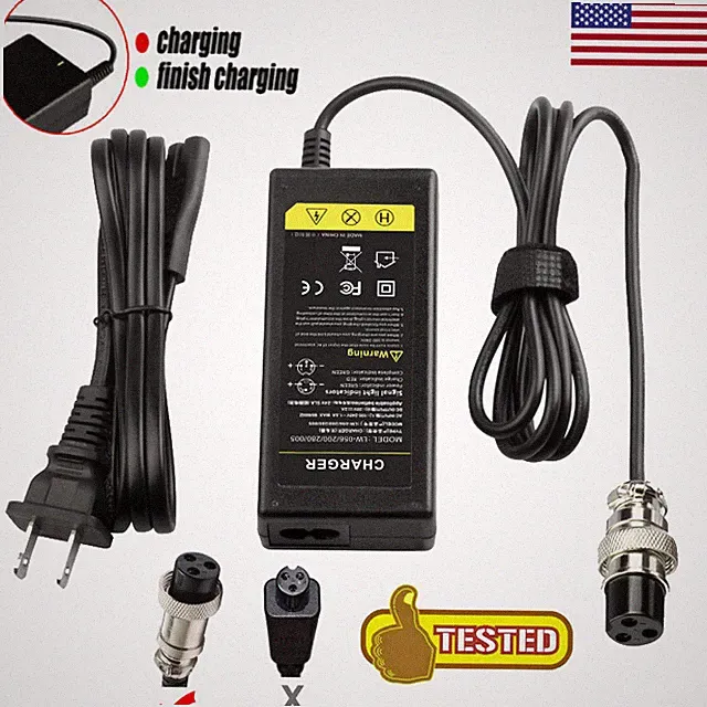 Battery Charger For Razor Dirt Bike E100 E200 E300 E125 E150 E175 E500