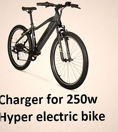 🔥Charger for 26 inch Hyper E-Ride cruiser Electric Bike 250w eBike🔥
