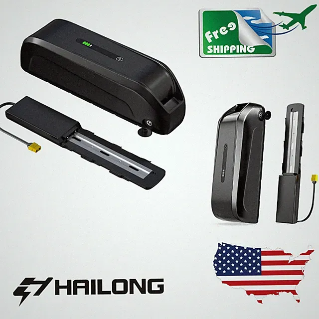 H HAILONG 36V 48V 52V 15AH 20AH Battery for 500-2000W Bicycle ebike motor