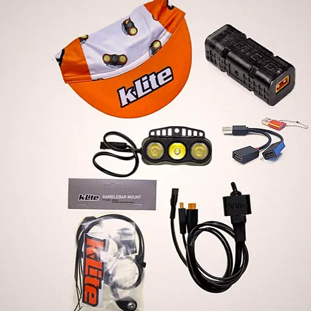 kLite Adventure Lighting & Charging System Kit (MTB) - SON Dynamo Hub